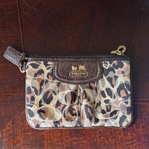 Vintage Coach Wristlet